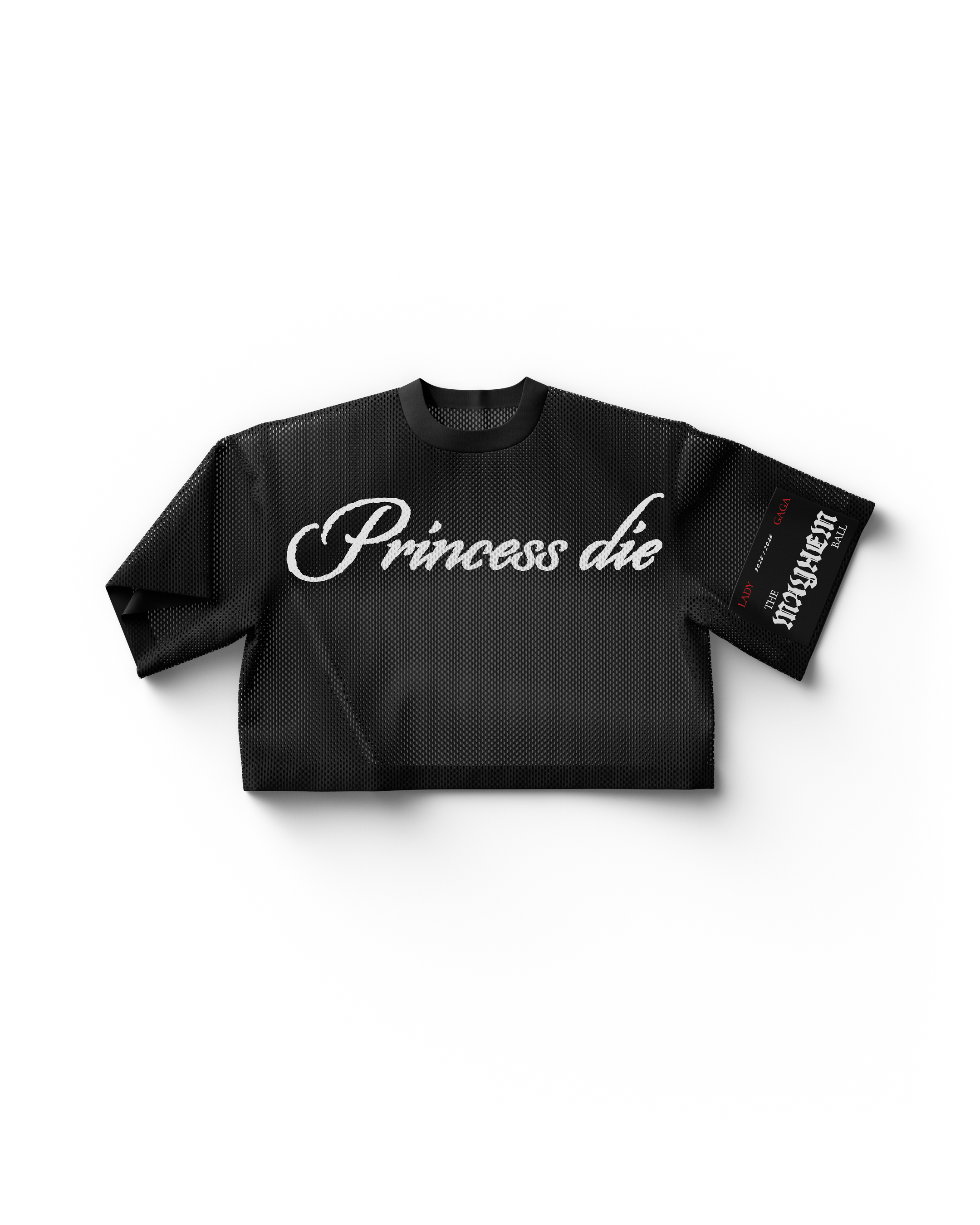 Princess Die Cropped Jersey - Lady Gaga Official Store Princess Die Cropped Jersey - Lady Gaga Official Store