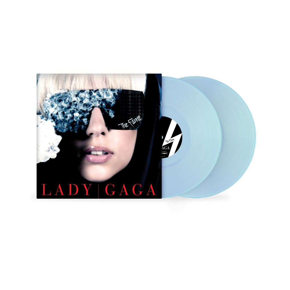 The Fame Translucent Light Blue Vinyl - Lady Gaga Official Store The Fame Translucent Light Blue Vinyl - Lady Gaga Official Store