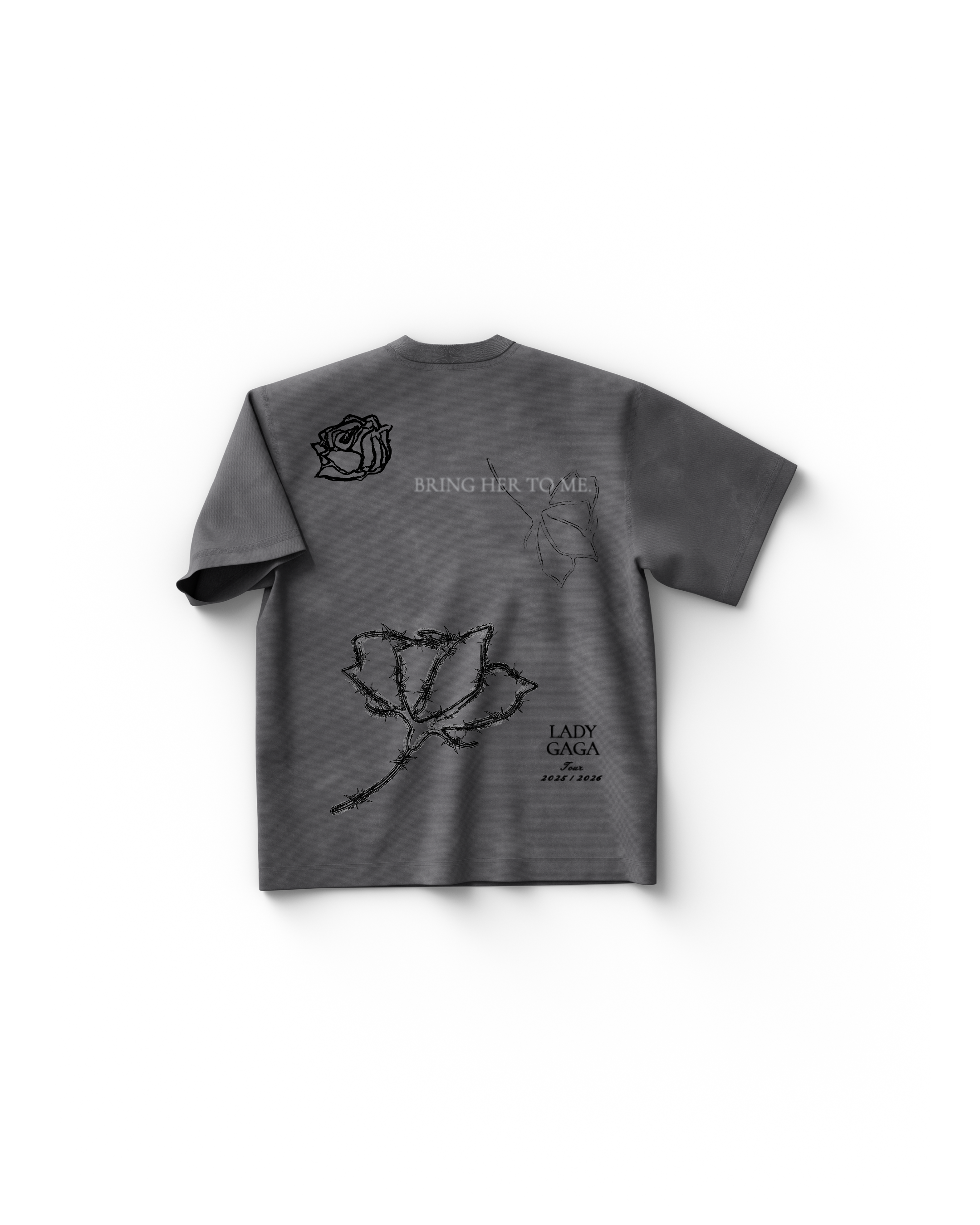 Roses T-Shirt Back