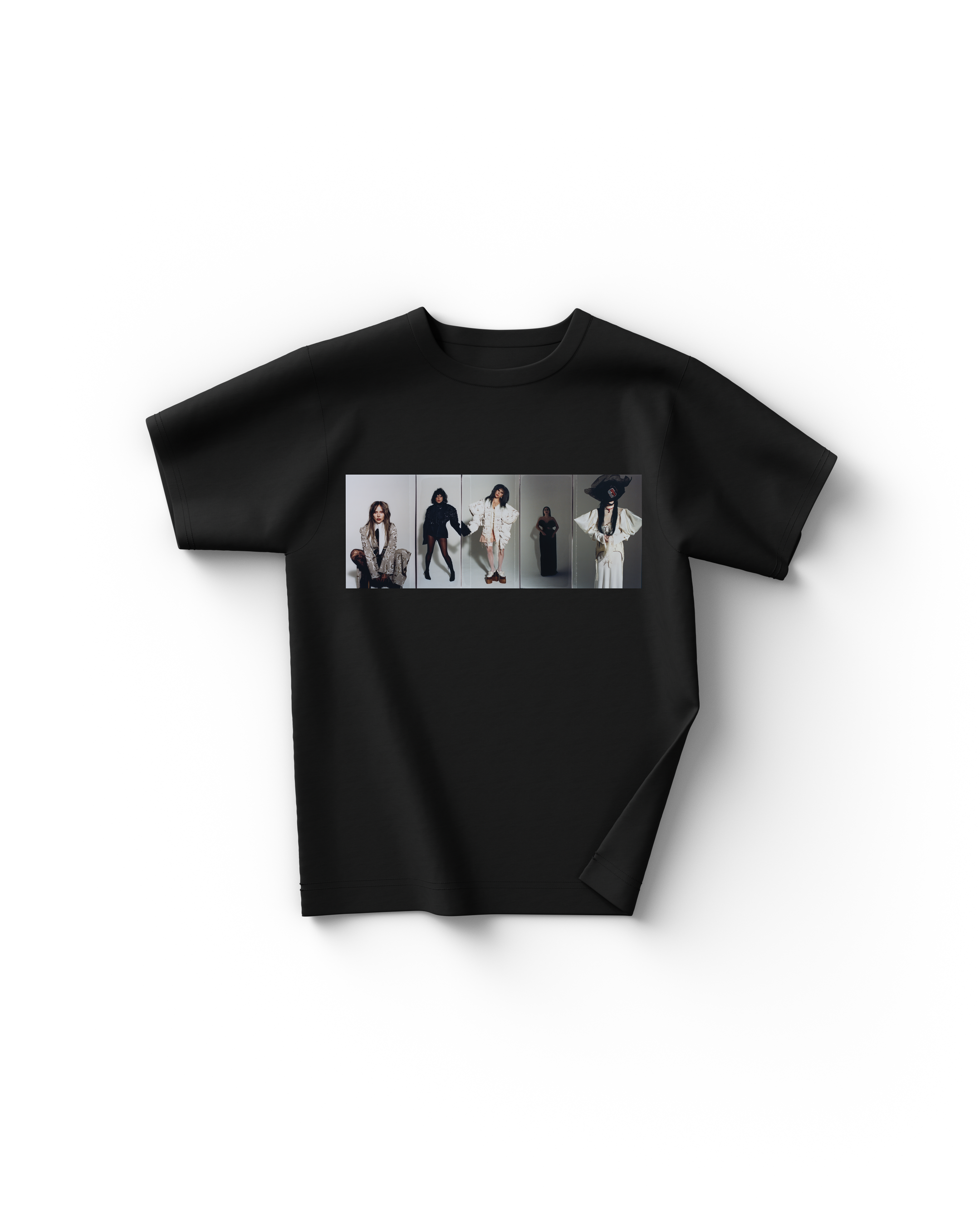 Photoshoot Black T-Shirt - Lady Gaga Official Store Photoshoot Black T-Shirt - Lady Gaga Official Store