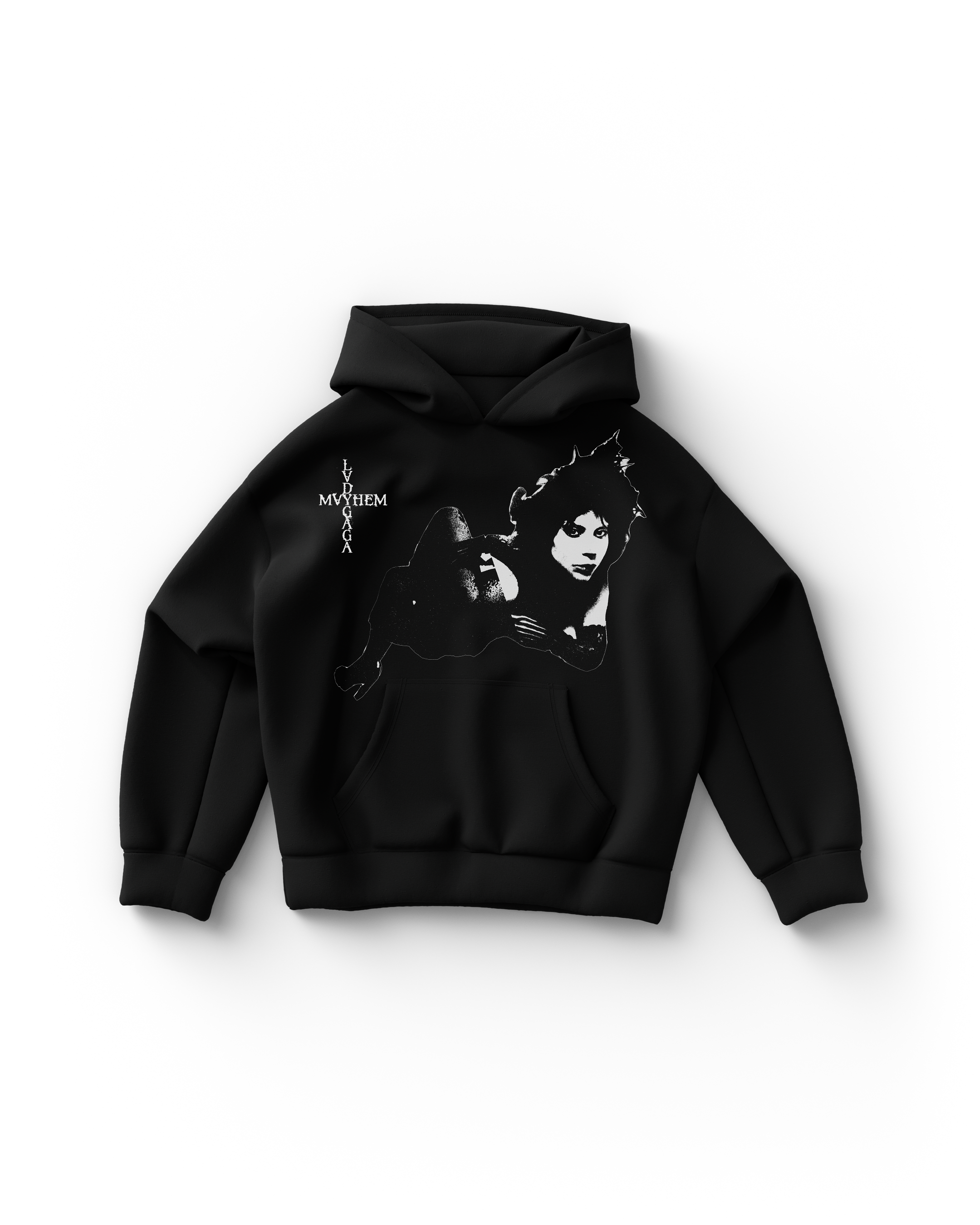 Contrast Tracklist Hoodie - Lady Gaga Official Store Contrast Tracklist Hoodie - Lady Gaga Official Store