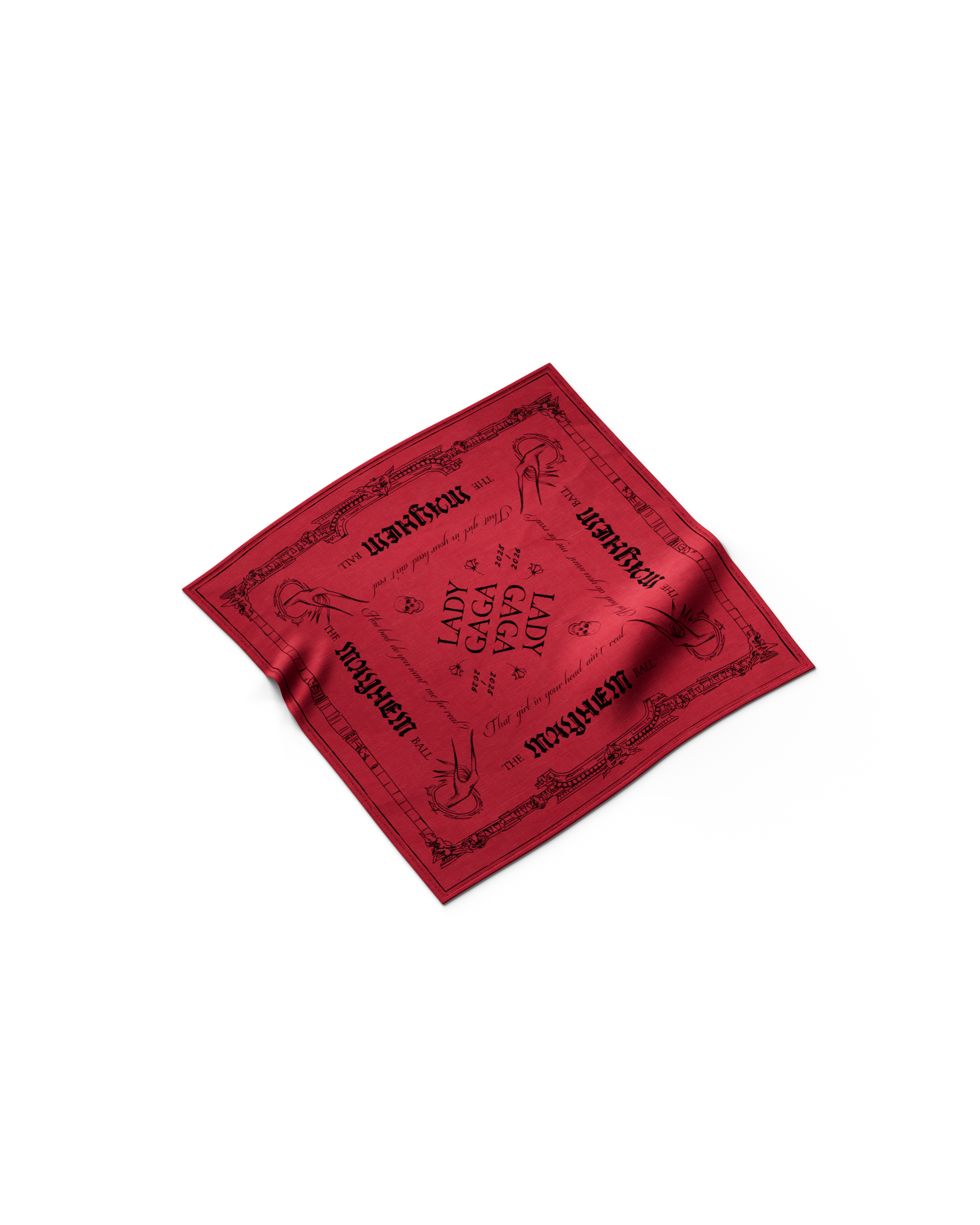 Red MAYHEM Bandana