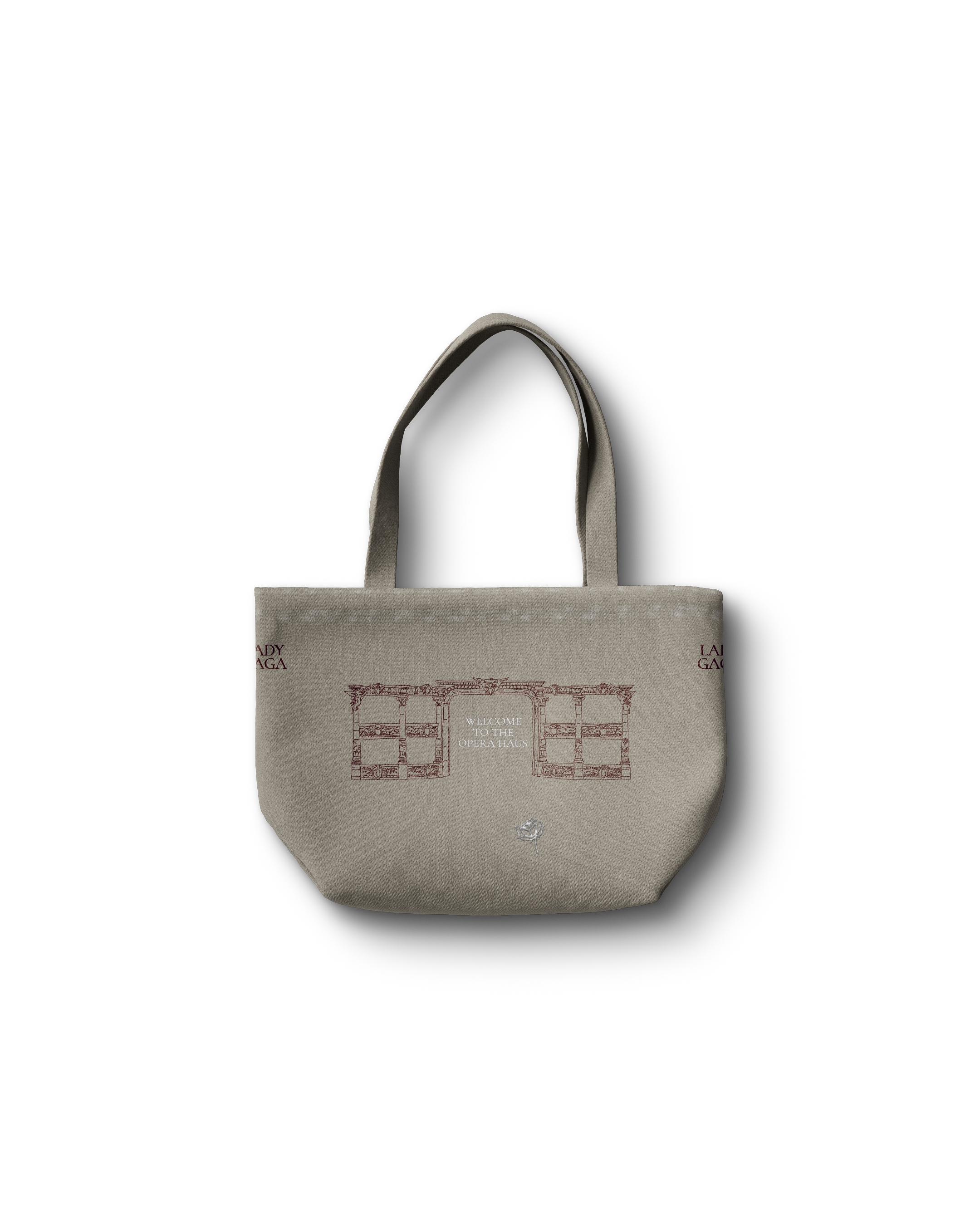 Tan Opera Haus Tote Back