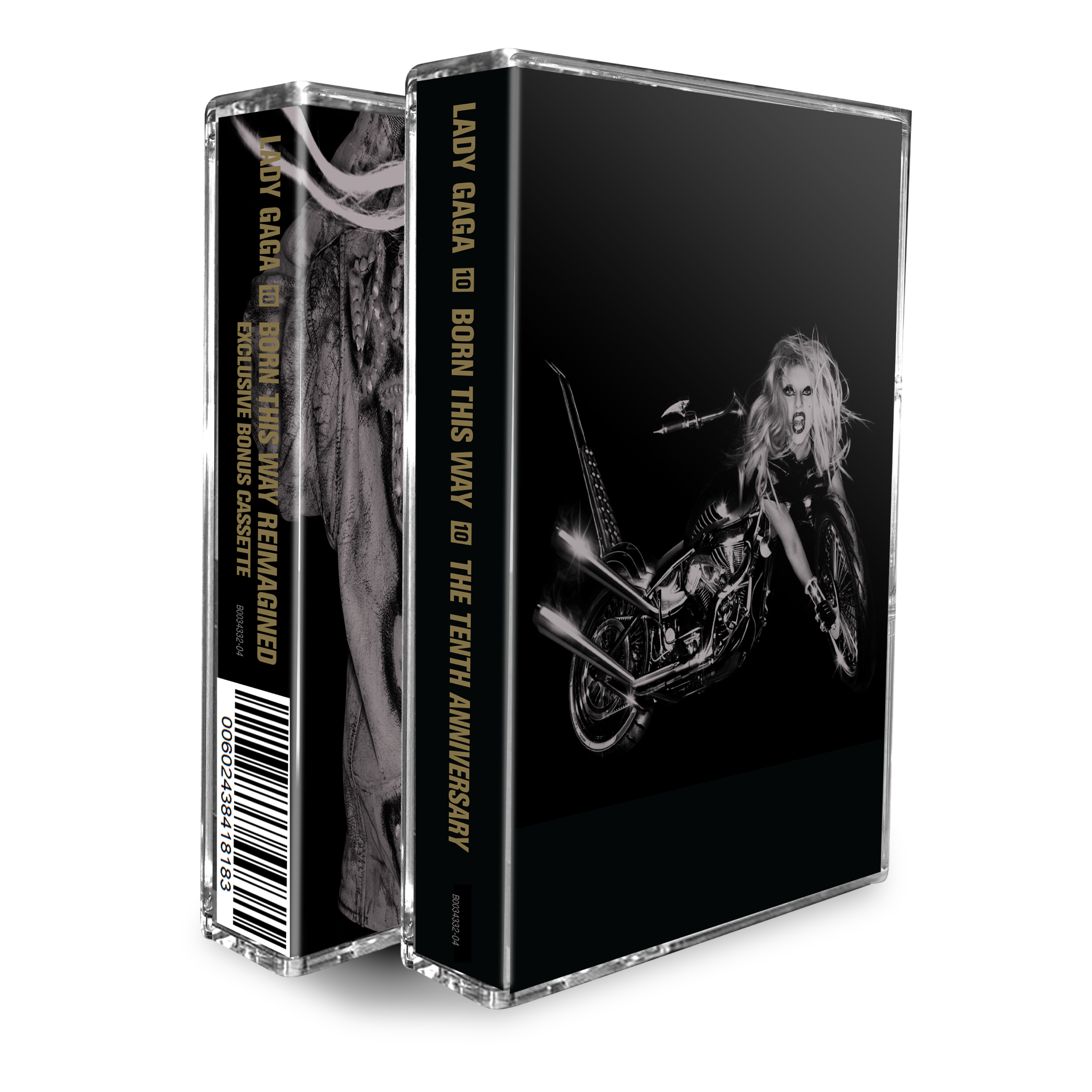 BORN THIS WAY THE TENTH ANNIVERSARY CASSETTE (2 MC) - Lady