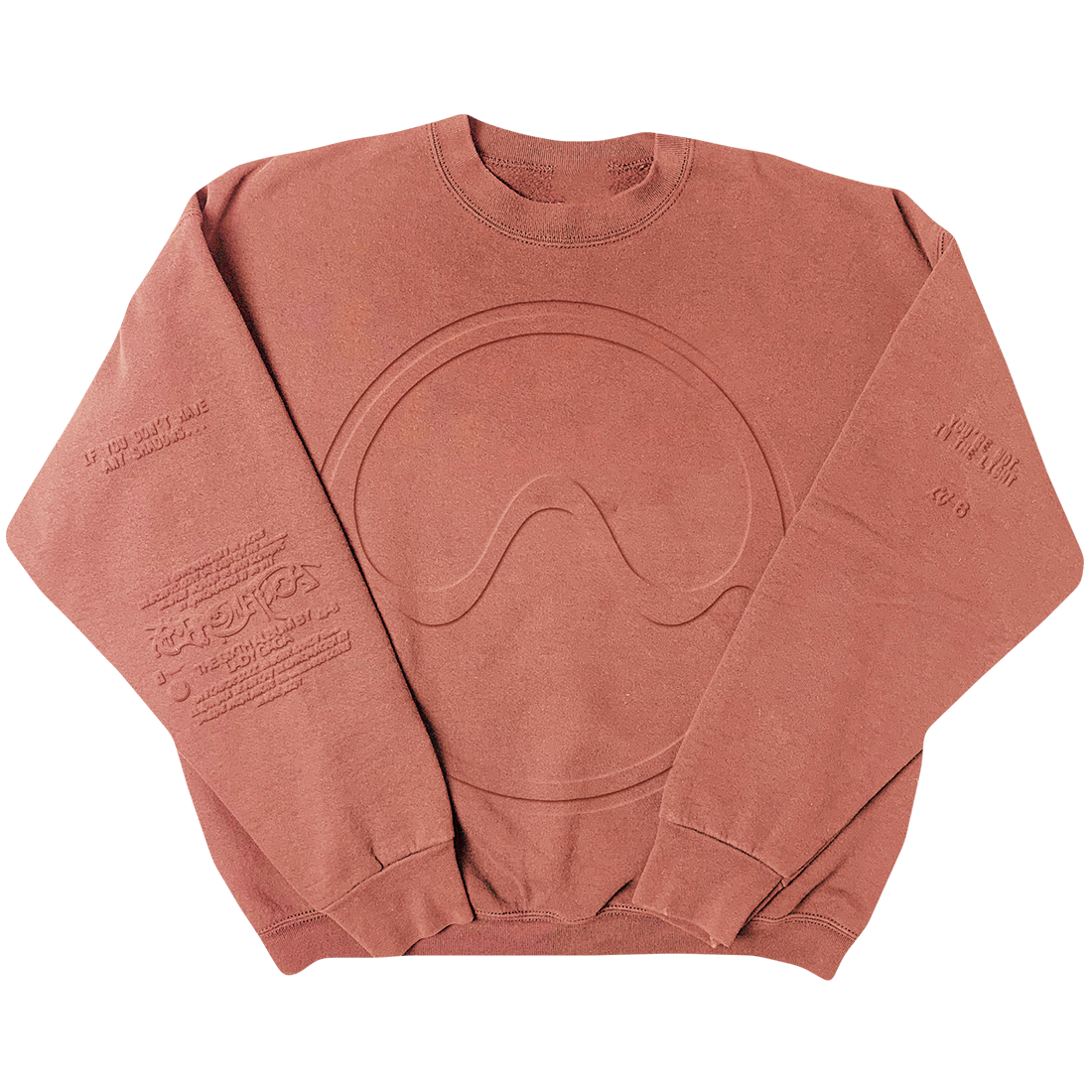 Lady Gaga Embossed Sweatshirt Unisex shops XXL Peach Pink Chromatica Sold Out Fleece