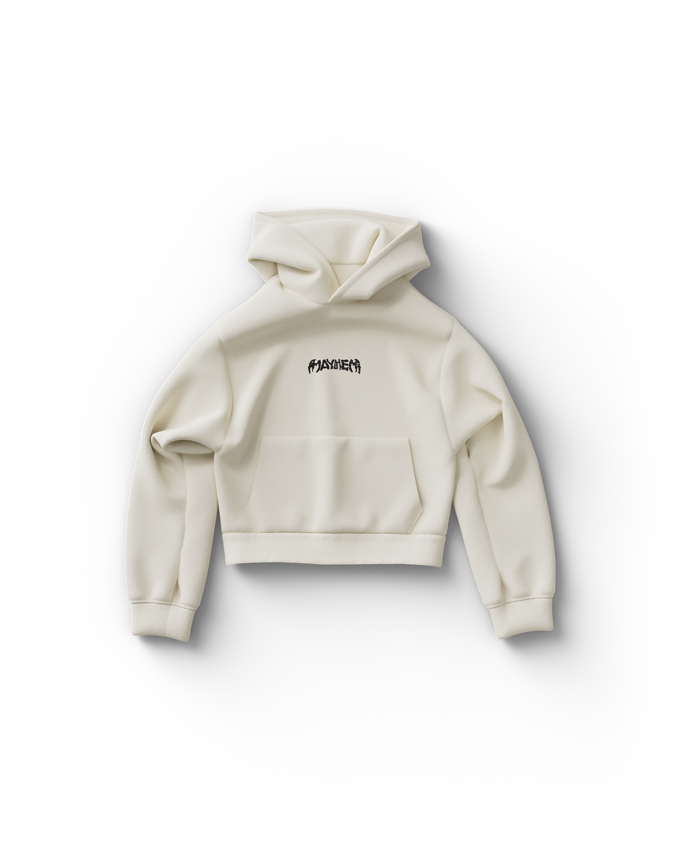 Dual Photo Cropped Hoodie