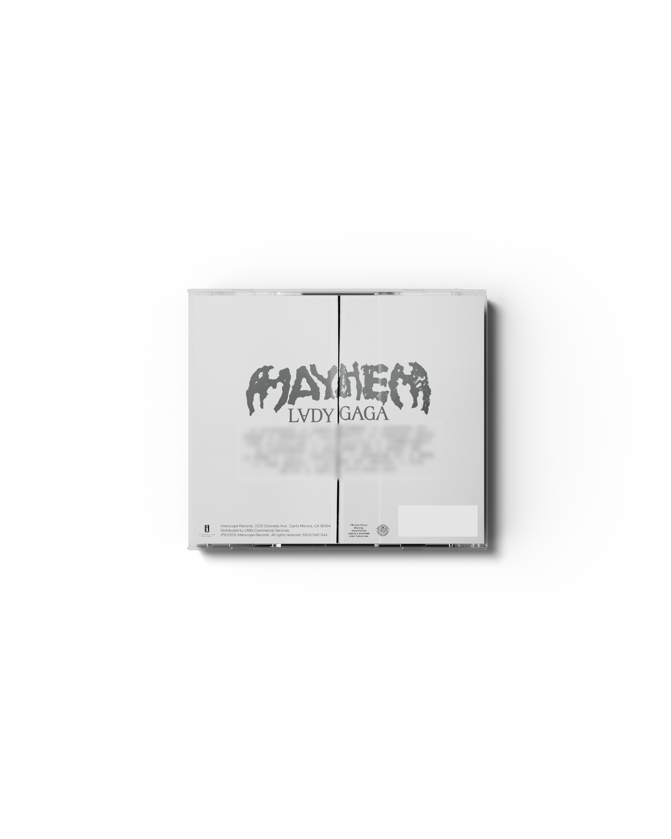 MAYHEM Standard CD - Lady Gaga Official Store MAYHEM Standard CD - Lady Gaga Official Store