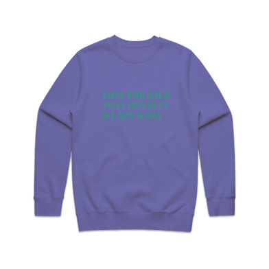 Love For Sale Crewneck Sweatshirt